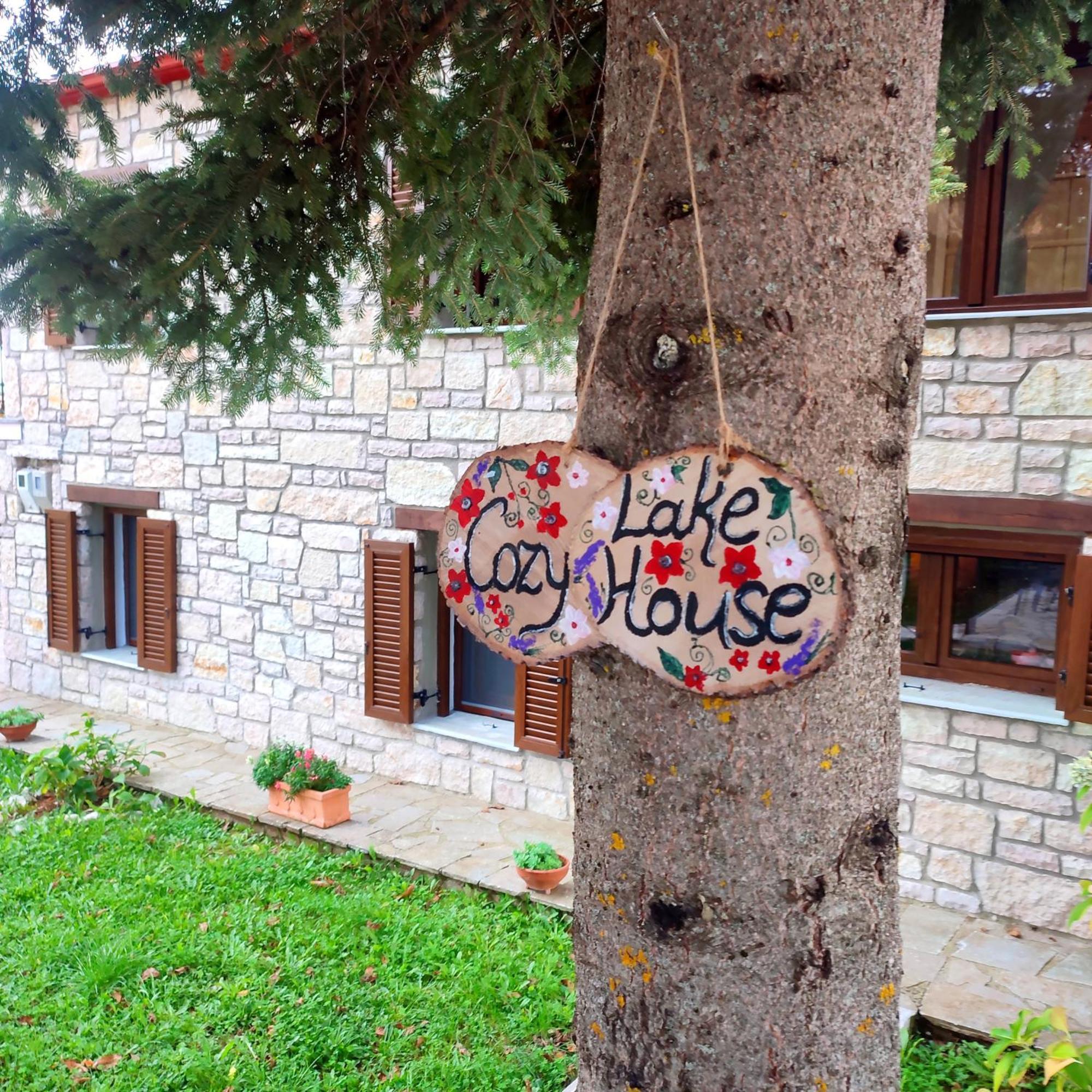 Cosy Lake House, Μια Ανάσα Πριν Τη Λίμνη Kalívia 外观 照片